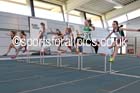 Girls 60 metres hurdles, NECAA Championships and Open Indoor Pentathlon, Gateshead College Academy of Sport. Photo: David T. Hewitson/Sports for All Pics
